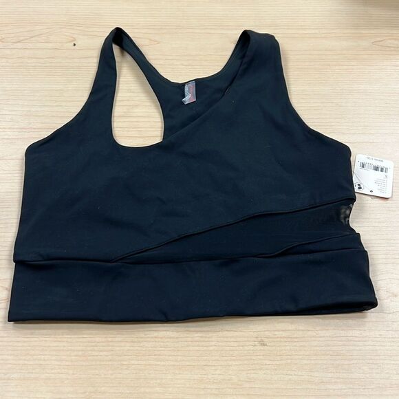 Free People Black Trophy Life Cropped Tank S - Picture 1 of 4